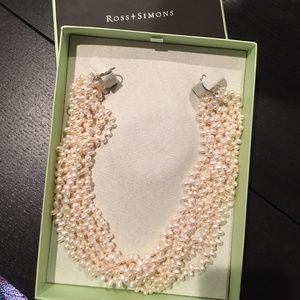 Ross & Simon 5-6mm Cultured Pearl Torsade Necklace